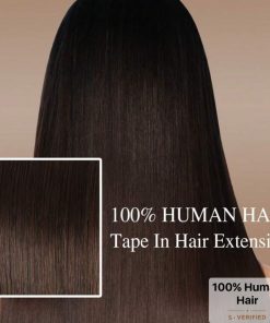 Tape in Human hair extensions (Dark Brown)